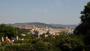 Budapesz - widok z góry Gellerta